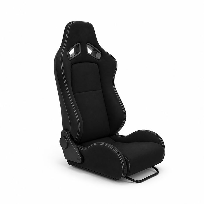 Siège Baquet Type Recaro Tissu Noir — siège baquet automobile pour cockpit de simulation, proposé par VMS Tunisie